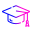 graduation hat icon